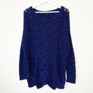 Express Cable Mixed Knit Sweater